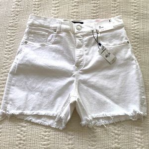 NEW WITH TAGS - express white denim shorts